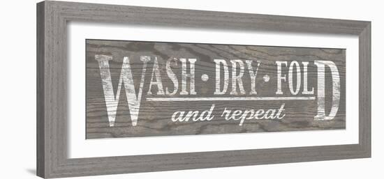 Wash Dry Fold-N. Harbick-Framed Photographic Print