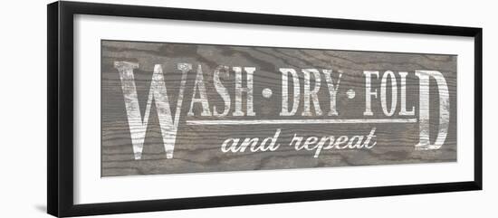 Wash Dry Fold-N. Harbick-Framed Photographic Print