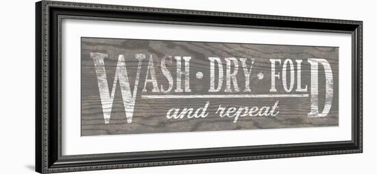 Wash Dry Fold-N. Harbick-Framed Photographic Print