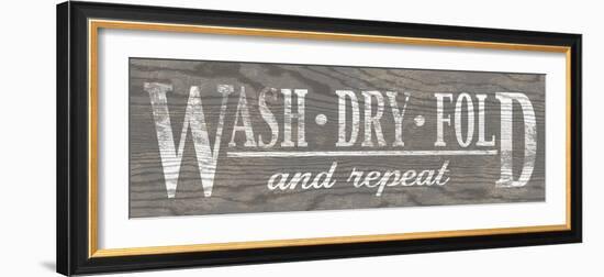 Wash Dry Fold-N. Harbick-Framed Photographic Print