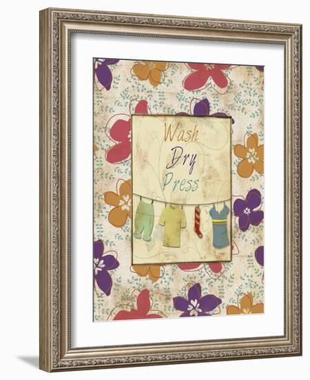 Wash Dry Press-Piper Ballantyne-Framed Art Print