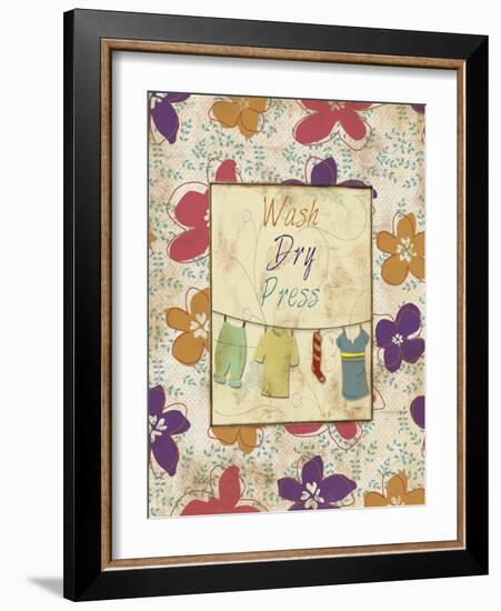 Wash Dry Press-Piper Ballantyne-Framed Art Print