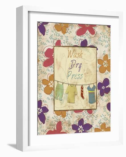 Wash Dry Press-Piper Ballantyne-Framed Art Print