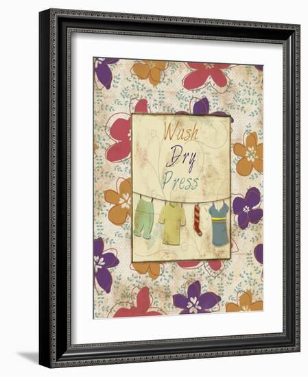 Wash Dry Press-Piper Ballantyne-Framed Art Print