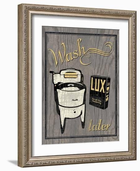 Wash - Gray-N. Harbick-Framed Art Print