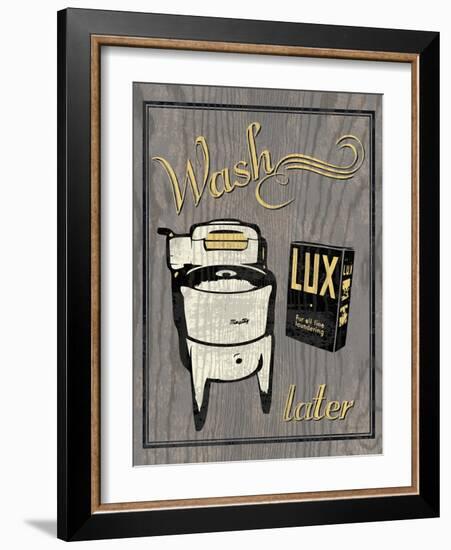 Wash - Gray-N. Harbick-Framed Art Print