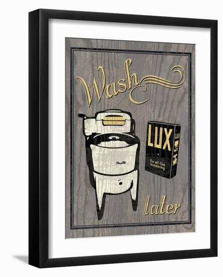 Wash - Gray-N. Harbick-Framed Art Print