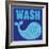 Wash Whale-Lauren Gibbons-Framed Art Print