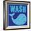 Wash Whale-Lauren Gibbons-Framed Art Print