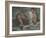 Wash Women (Oil on Panel)-Edgar Degas-Framed Giclee Print