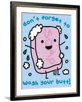 Wash Your Butt-Todd Goldman-Framed Giclee Print