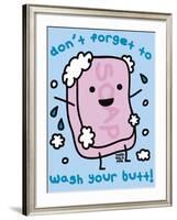 Wash Your Butt-Todd Goldman-Framed Giclee Print