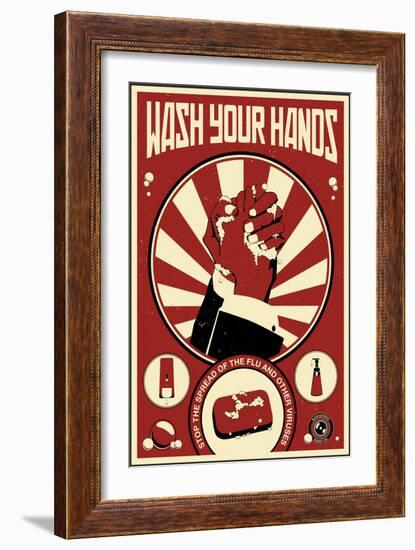 Wash Your Hands-Steve Thomas-Framed Giclee Print