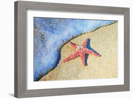 Washed on Shore-Denise Brown-Framed Premium Giclee Print