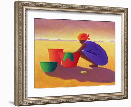 Washer Woman, 1999-Tilly Willis-Framed Giclee Print