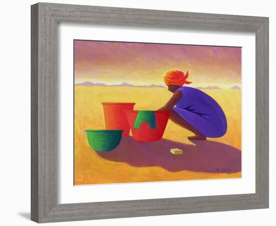 Washer Woman, 1999-Tilly Willis-Framed Giclee Print