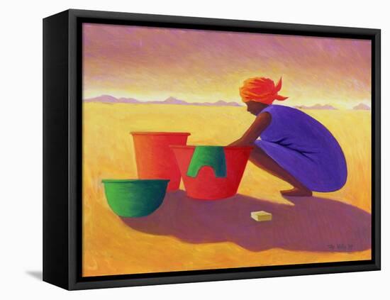 Washer Woman, 1999-Tilly Willis-Framed Premier Image Canvas