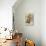 Washerwoman-Carl Larsson-Giclee Print displayed on a wall