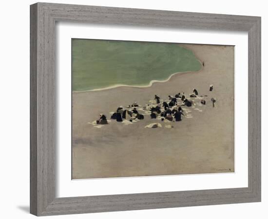 Washerwomen, 1899-F?lix Vallotton-Framed Giclee Print