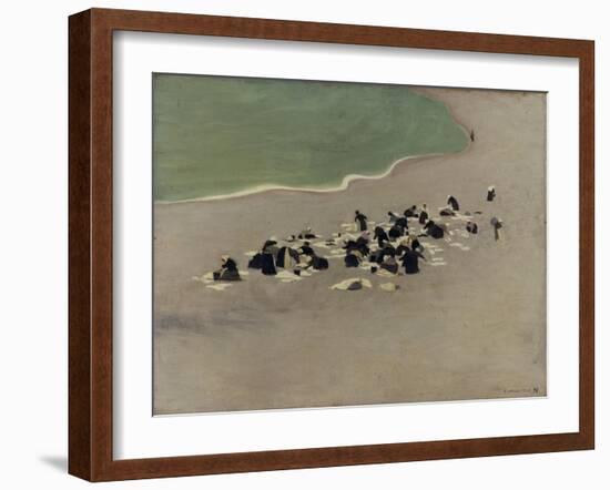 Washerwomen, 1899-F?lix Vallotton-Framed Giclee Print