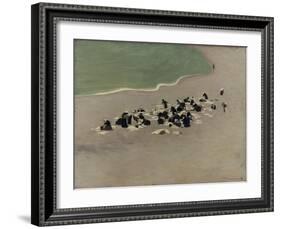 Washerwomen, 1899-F?lix Vallotton-Framed Giclee Print
