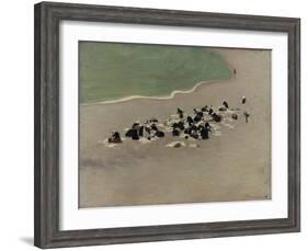 Washerwomen, 1899-F?lix Vallotton-Framed Premium Giclee Print