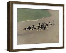 Washerwomen, 1899-F?lix Vallotton-Framed Premium Giclee Print