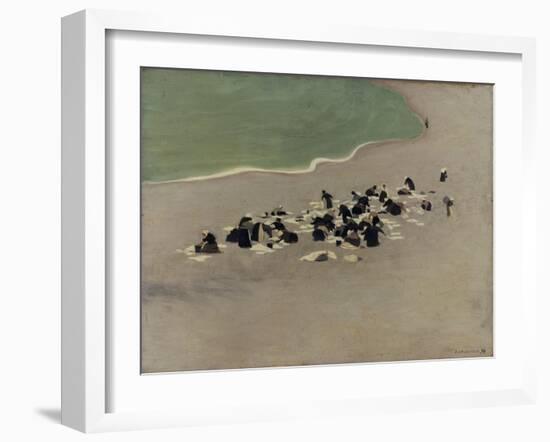 Washerwomen, 1899-F?lix Vallotton-Framed Premium Giclee Print