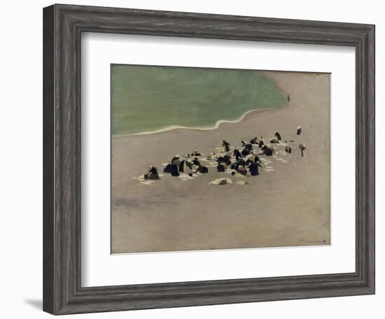 Washerwomen, 1899-F?lix Vallotton-Framed Giclee Print