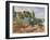 Washerwomen at Pont Aven-Paul Gauguin-Framed Art Print