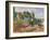 Washerwomen at Pont Aven-Paul Gauguin-Framed Art Print