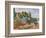 Washerwomen at Pont Aven-Paul Gauguin-Framed Art Print