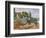 Washerwomen at Pont Aven-Paul Gauguin-Framed Art Print