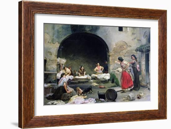 Washerwomen Disputing, 1871-Jose-Jimenes Aranda-Framed Giclee Print