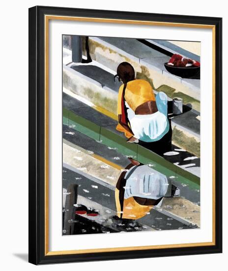 Washhouse, India-Anne Du Planty-Framed Art Print