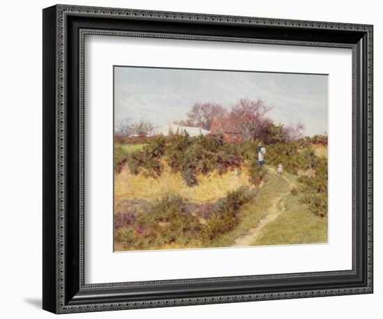 Washing Day at Sandhills, Witley-Helen Allingham-Framed Giclee Print