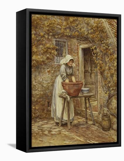 Washing Day-Helen Allingham-Framed Premier Image Canvas