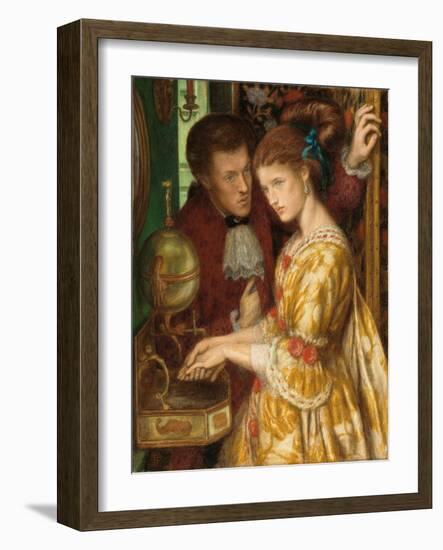 Washing Hands, 1865-Dante Gabriel Charles Rossetti-Framed Giclee Print