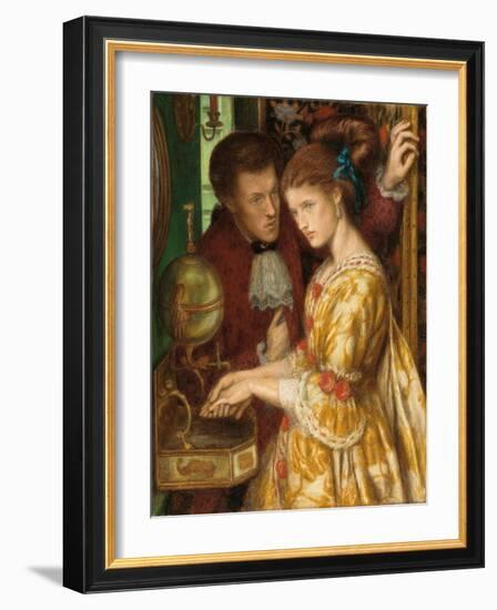 Washing Hands, 1865-Dante Gabriel Charles Rossetti-Framed Giclee Print