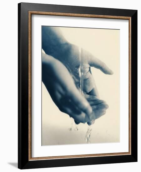 Washing Hands-Cristina-Framed Photographic Print