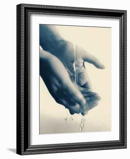 Washing Hands-Cristina-Framed Photographic Print