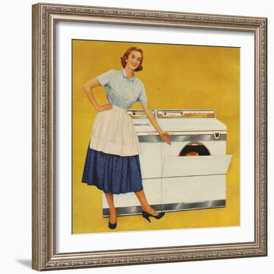 Washing Machines, USA-null-Framed Giclee Print