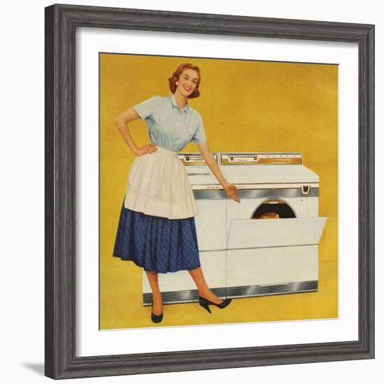 Washing Machines, USA--Framed Giclee Print