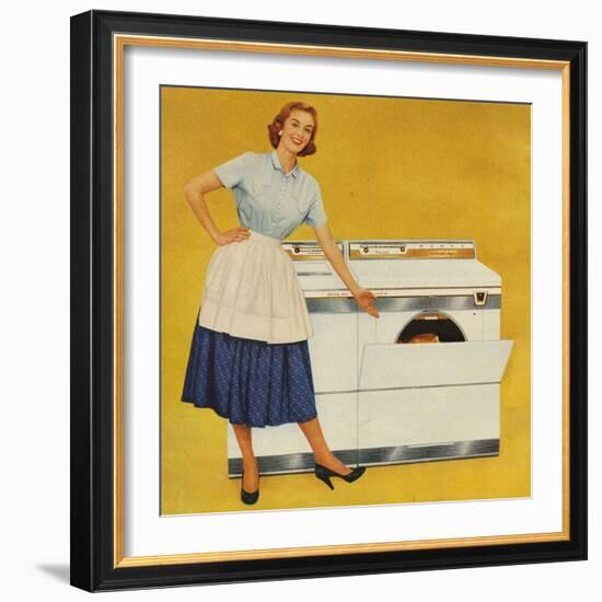 Washing Machines, USA-null-Framed Giclee Print