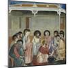 Washing of Feet, Detail from Life and Passion of Christ-Giotto di Bondone-Mounted Giclee Print