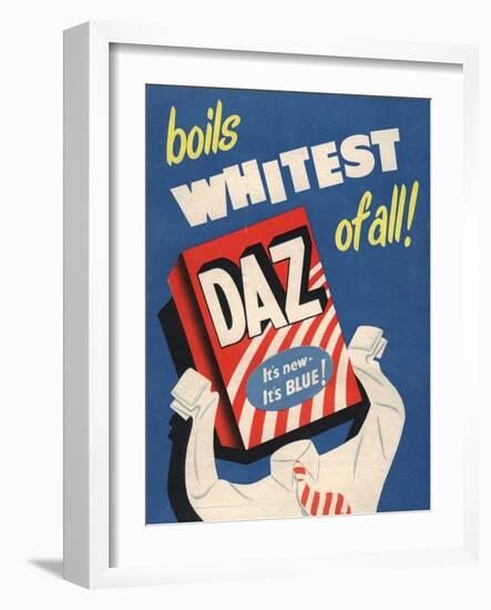 Washing Powder Products Detergent, UK, 1950-null-Framed Giclee Print