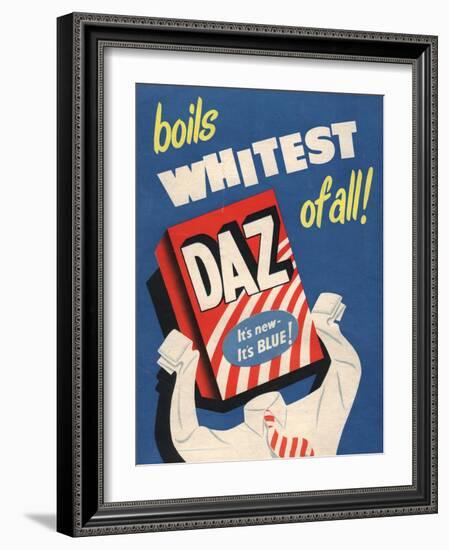 Washing Powder Products Detergent, UK, 1950-null-Framed Giclee Print