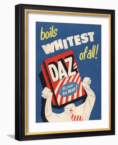 Washing Powder Products Detergent, UK, 1950-null-Framed Giclee Print