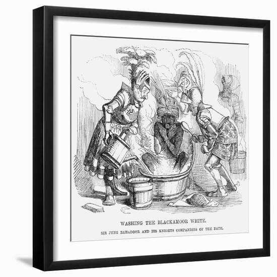 Washing the Blackamoor White, 1858-null-Framed Giclee Print