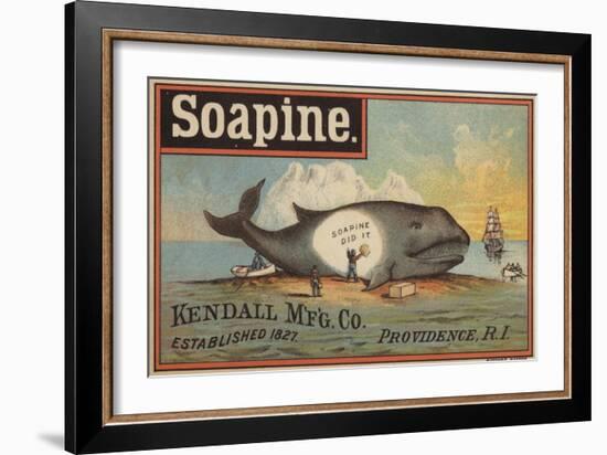 Washing the Whale-null-Framed Giclee Print